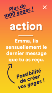 Plutôt action ou vérité ?