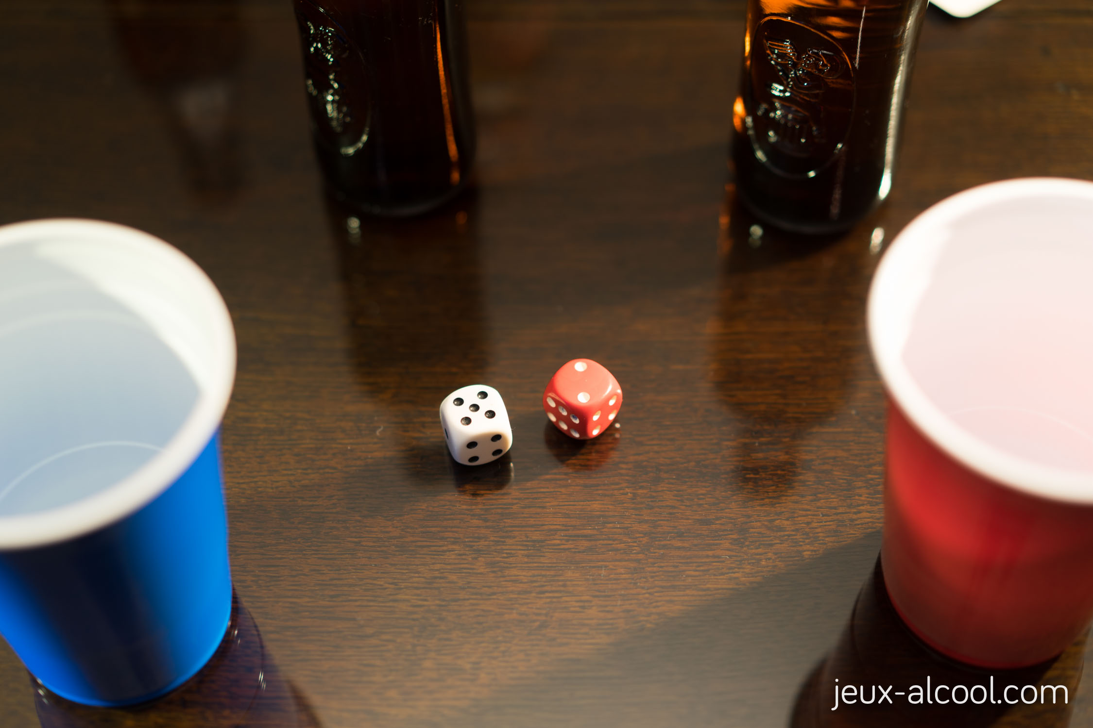 Jeux d'alcool avec des dés - Jeux soirée - Découvrez le 421